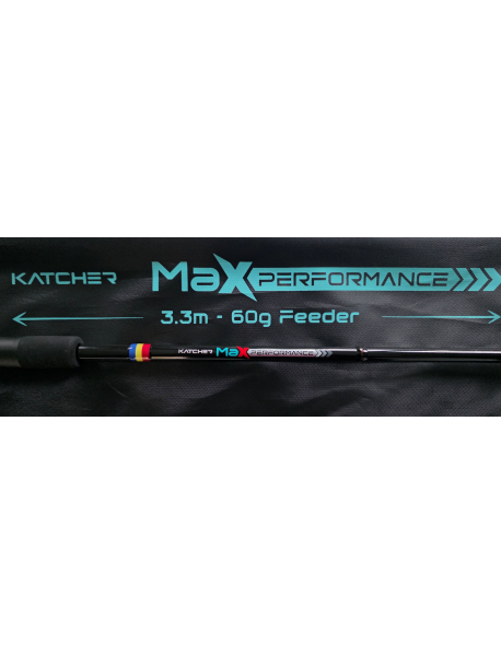 Lanseta Katcher MaxPerformance Feeder 3.30M, 60G, 2+3BUC